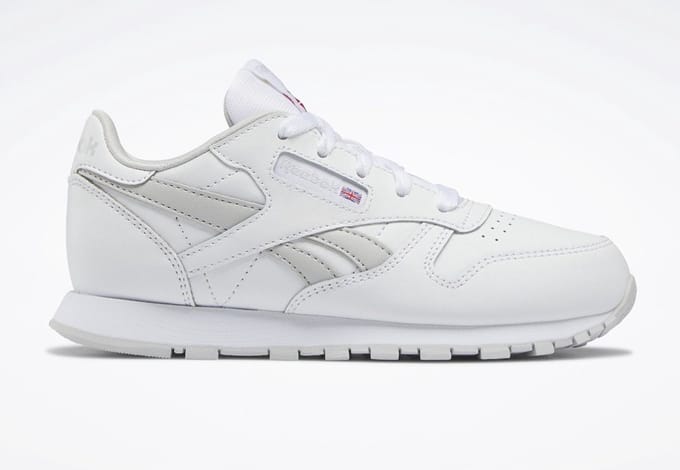 Reebok Classic - Kinder Sportschoenen - Wit - Leren Bovenlaag