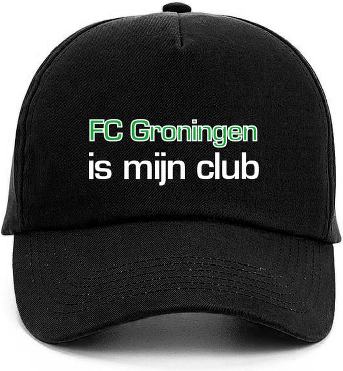 Pet met tekst: FC Groningen is mijn club