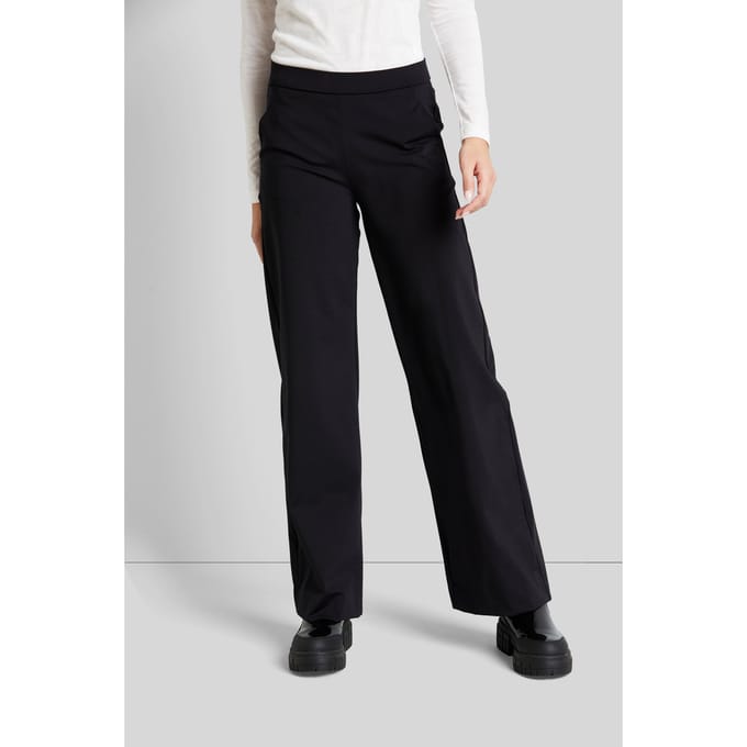 Bugatti Damen Casual broek met elastische tailleband