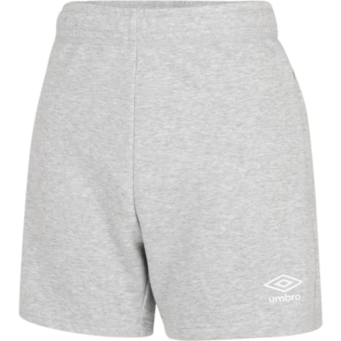 Umbro Dames/Dames Club Vrijetijdsshort (Grijs gemêleerd/wit)