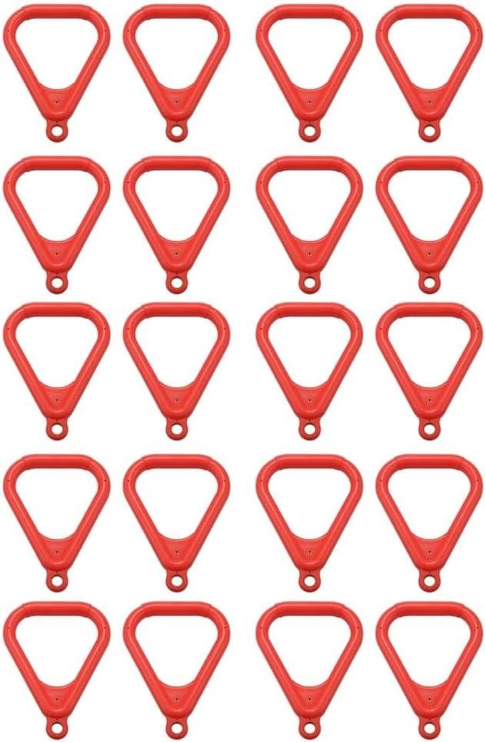 Trapeze Ring Swing Set - Jungle Gym Ringen - Buiten Spelen - Multi-gebruik - 22 x 16 x 50 cm