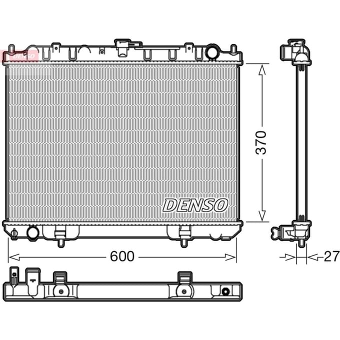 Radiator DENSO DRM46039