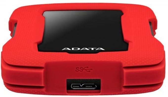 A-Data HD330 - 2TB - External Hard drive - Red