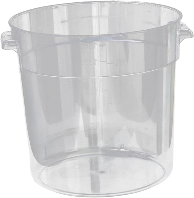 Multifunctionele Emmer - Transparante Bak - Auto Wassen - Grote Capaciteit - 31x30x26 cm - Transparant