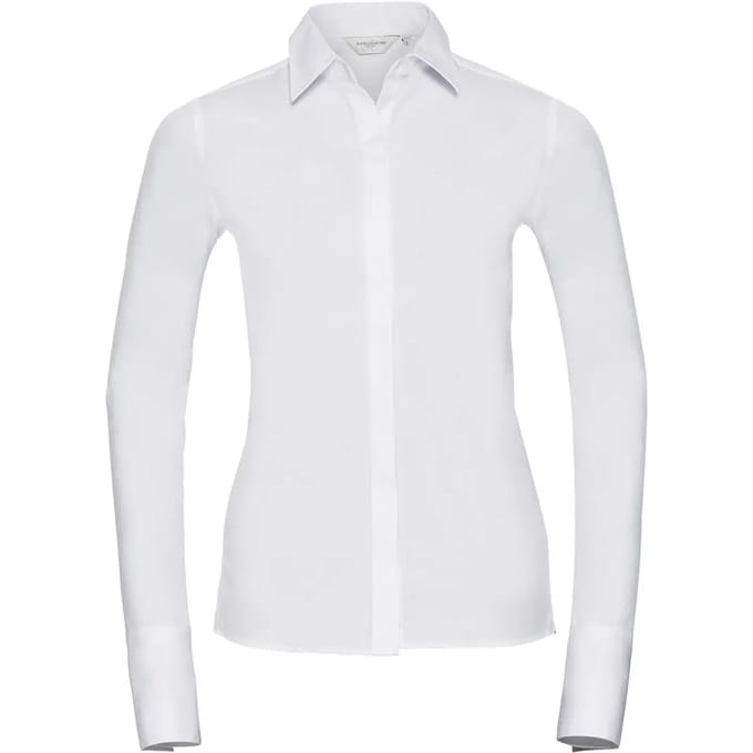 Dameshemd met lange mouwen Russell Athletic Ultimate Stretch