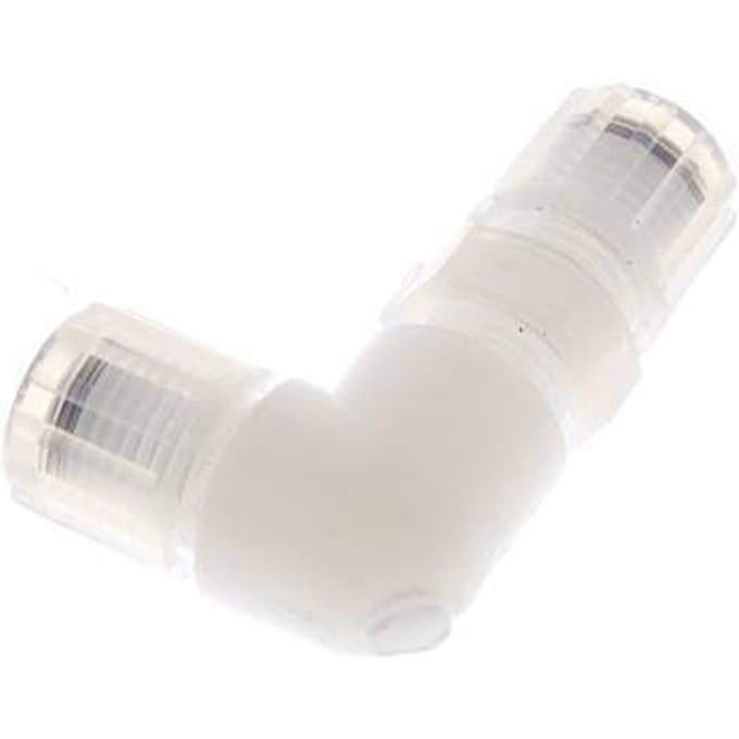 8x6mm & PFA L-Vorm Knelfitting Binnendraad Schotdoorvoer 10bar