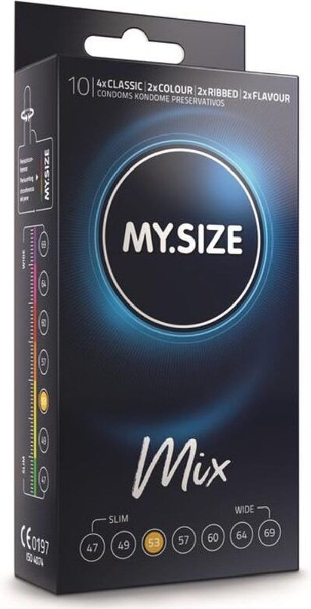 MY SIZE MIX | My Size Mix Condoms 53 Mm 10 Units