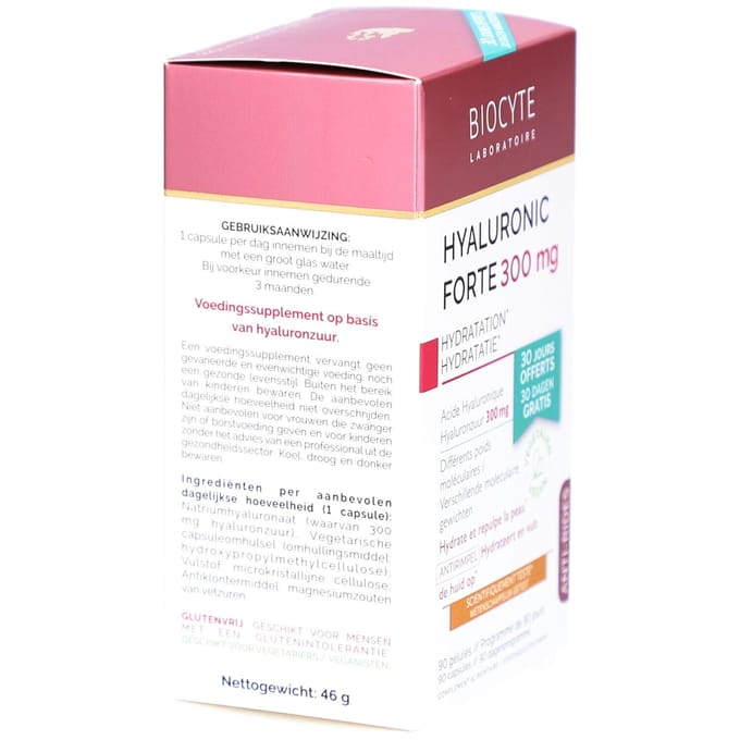 Biocyte Hyaluronic Forte 300 mg 90 Capsules