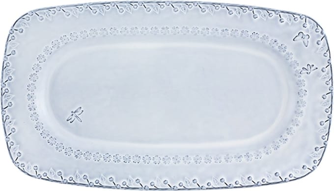 Bordallo Pinheiro Serveerschaal Flora antique white
