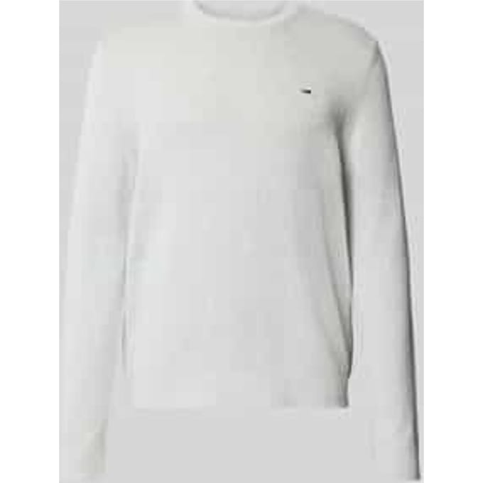 Regular fit gebreide pullover van zuiver katoen
