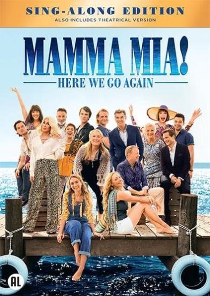 Mamma Mia! Here We Go Again DVD
