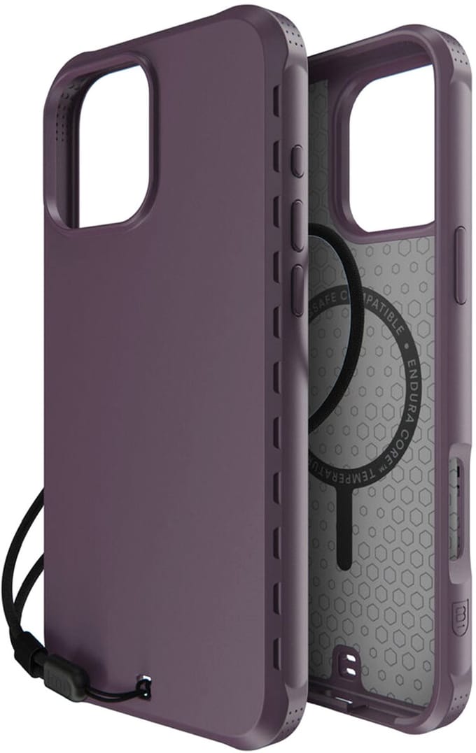 BodyGuardz Paradigm Pro Case voor de iPhone 16 Pro Max - Paars
