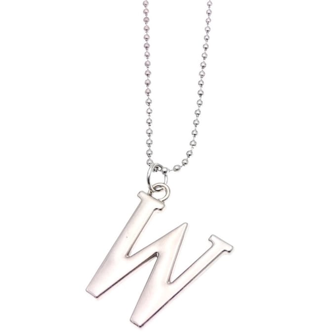 Ketting Met Letter - W