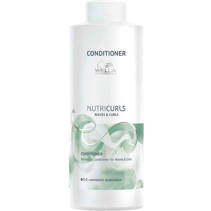 Wella Professionals Nutricurls Detangling Conditioner Waves & Curls - Krullend & golvend haar - 1000 ml