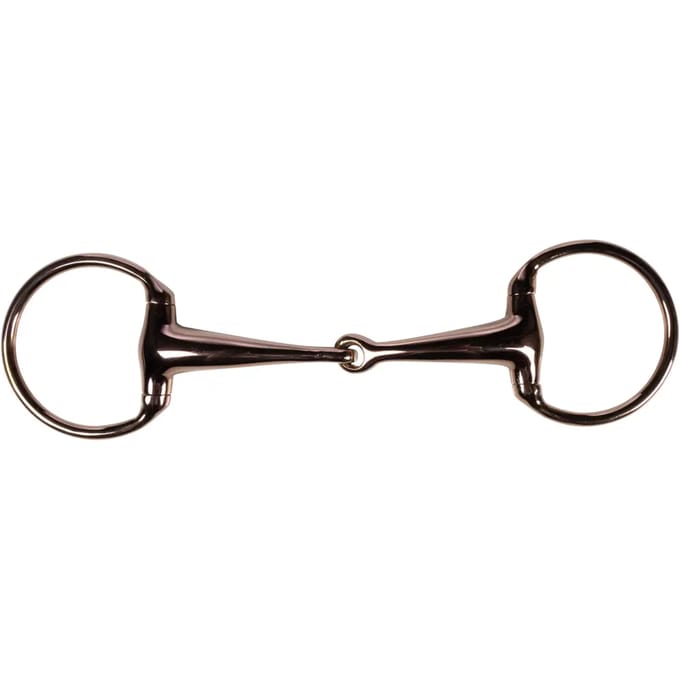 Olijfbit voor paarden HKM Rosegold 18 mm