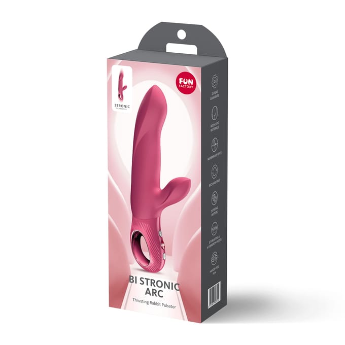 Bi Stronic Arc Thrusting Rabbit Vibrator