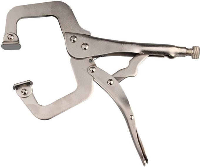 Benson Griptang C-Klem - Antiroest Chroom - Verstelbare Klemkracht - 275 mm