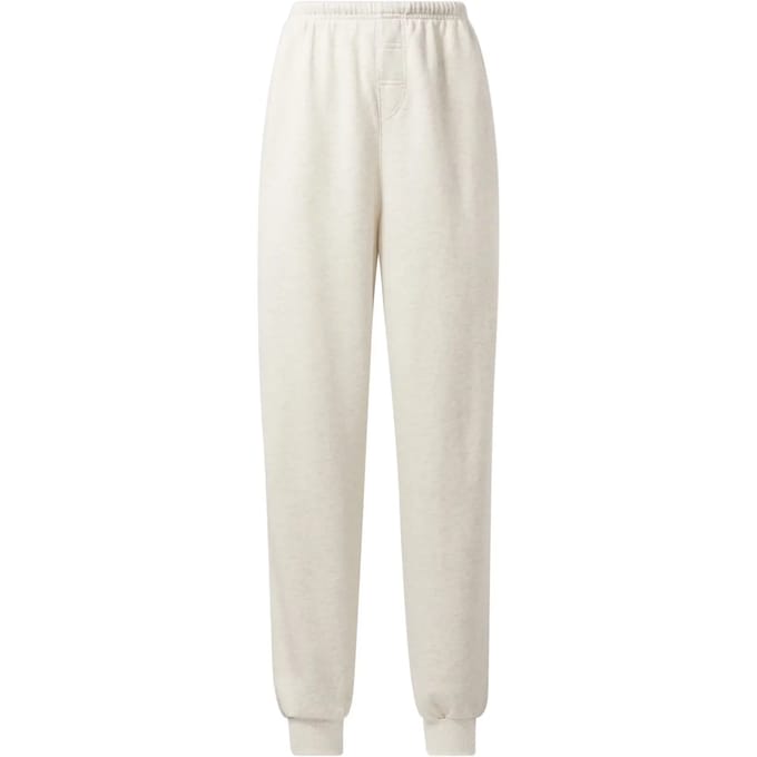 Reebok - Dames Trainingsbroek - Maat M - Grijs - Logo