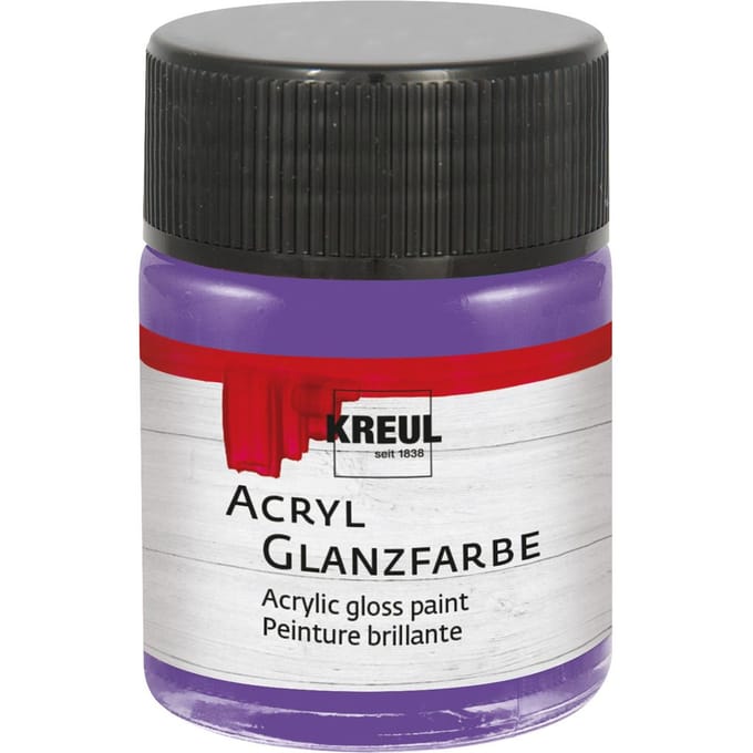 KREUL Acrylglansverf, 50 ml - Violet