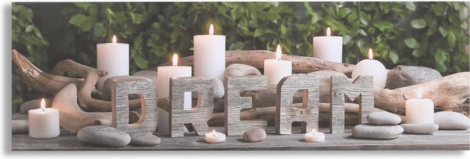 Art for the Home Dream LED Canvas 30x90 cm