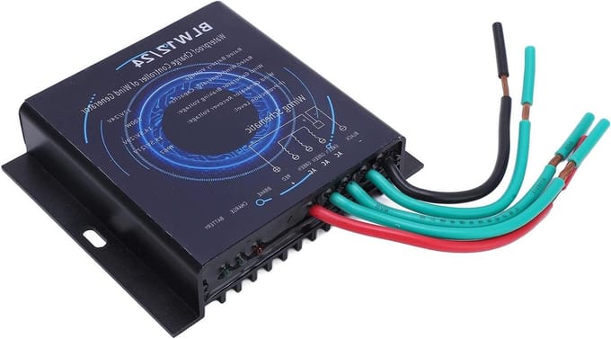 Windturbine Controller - Laadregelaar Generator - Energie Opladen - Volledig Waterdicht - IP67 Bescherming - Aluminium