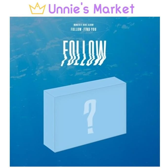 MONSTA X Kit Album [FOLLOW FIND YOU] Kit Ver. white