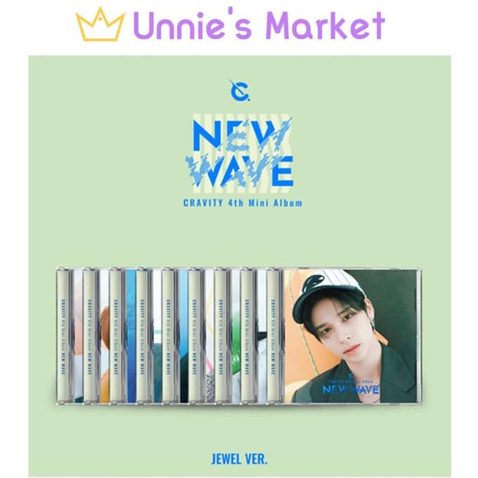 CRAVITY Album [NEW WAVE] (Juweel ver.) Random 3ea
