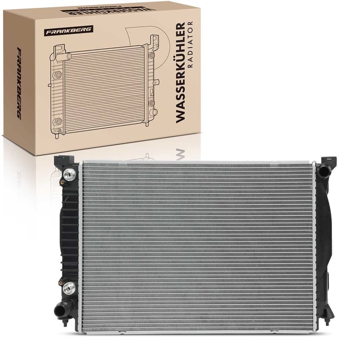 Frankberg 1x radiator waterkoeler motorkoeler voor Audi