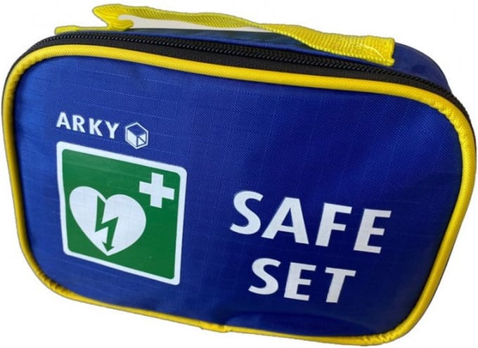 AED reanimatieset in nylon tas