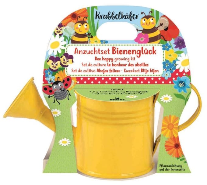 Moses Kweekset Junior Aluminium 15,7 X 6,7 Geel 3-delig