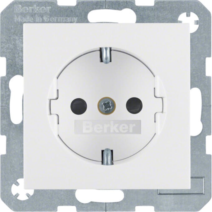 Hager Berker S.1/B.3/B.7 Wandcontactdoos (WCD-schakelmateriaal) - 47238989 - E2FJ6