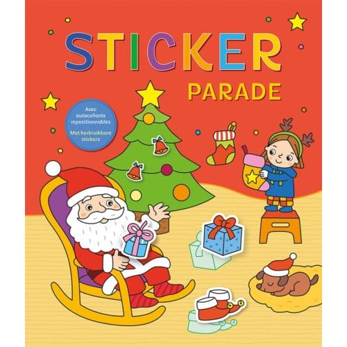Deltas Kerstman Sticker Parade Educatieve boeken (spelletjes en raadsels)