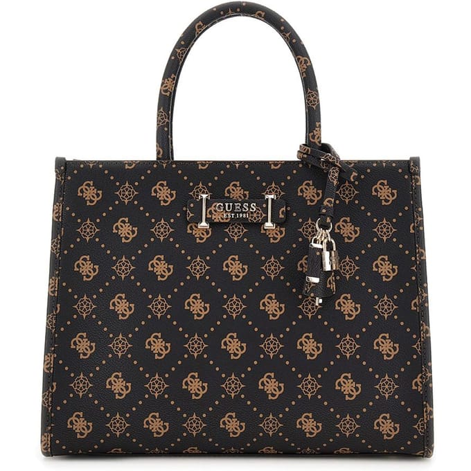 Guess Silia 2 Medium Handtas Dames - Polyester - Print