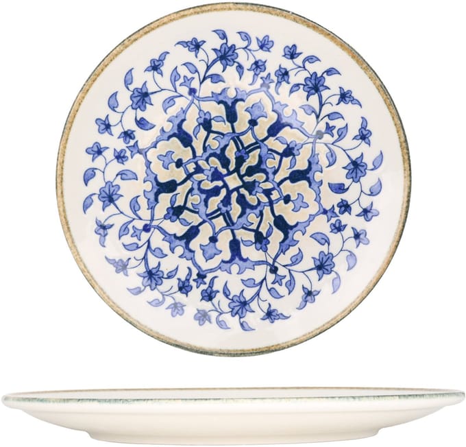 Kütahya Porselen Dinerbord - Tile Legacy - Porselein - 27 cm - set van 6