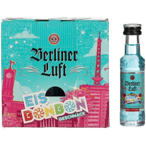 Berliner Luft EISBONBON Der Frische Pfefferminzlikör 18% Vol. 24x0,02l
