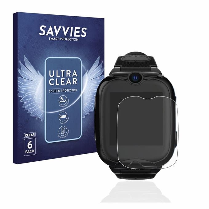 Savvies - Screenprotector voor Xplora Go 2 - Folie Beschermfolie transparant 6 Stuks