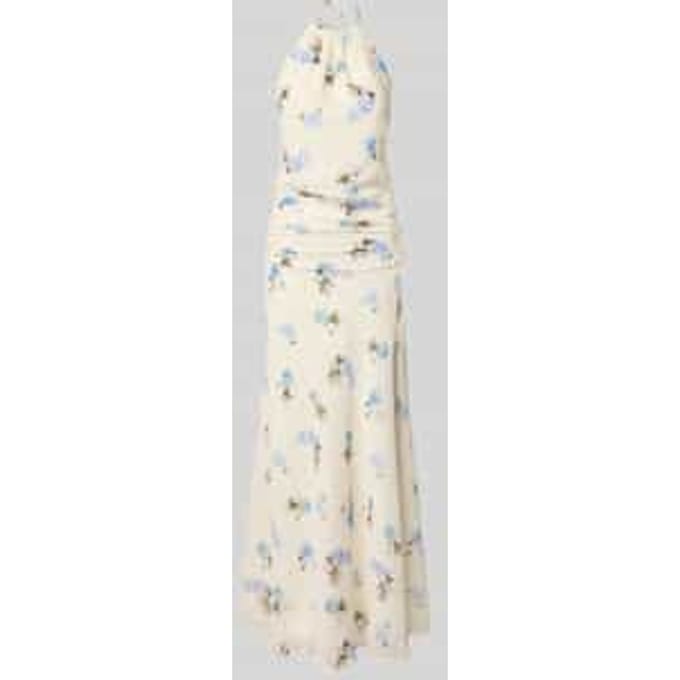Maxi-jurk met halter model 'Gabina'