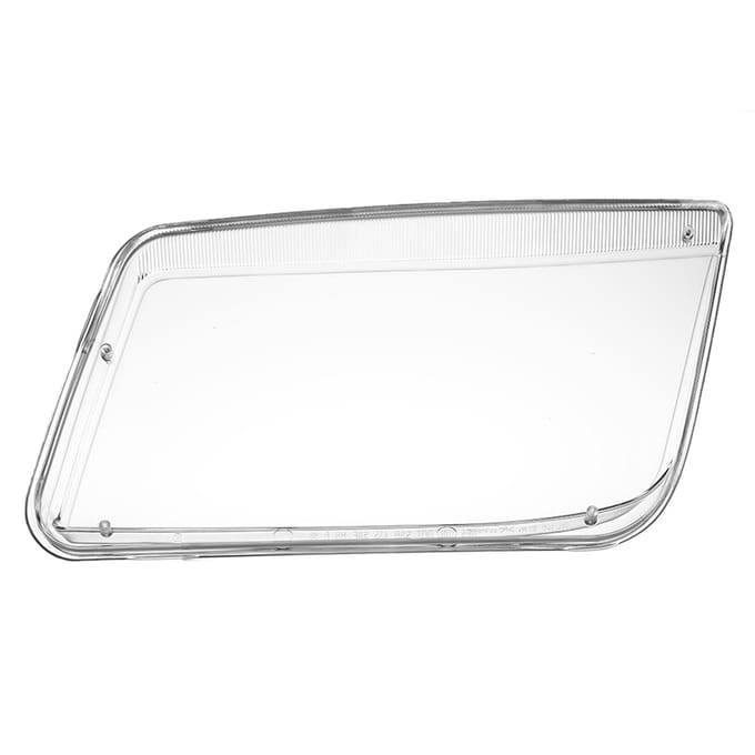 Eén paar transparante plastic koplampkap vervanging transparant