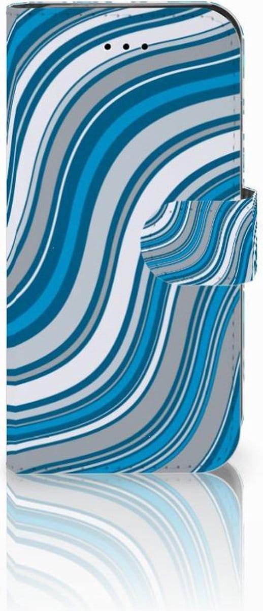 iPhone 7 | 8 | SE (2020) | SE (2022) Telefoon Hoesje Waves Blue