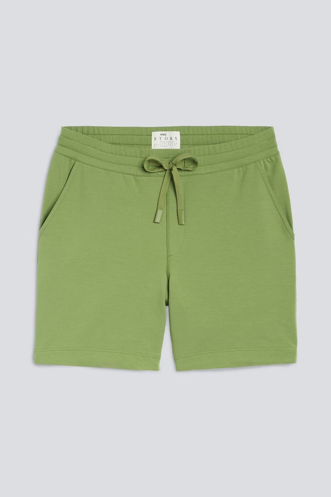 Track shorts Serie Felpa Stretch Peridot
