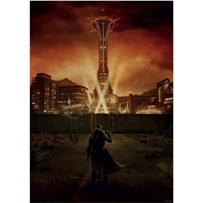 Fallout: New Vegas Art Print Limited Edition 42 x 30 cm
