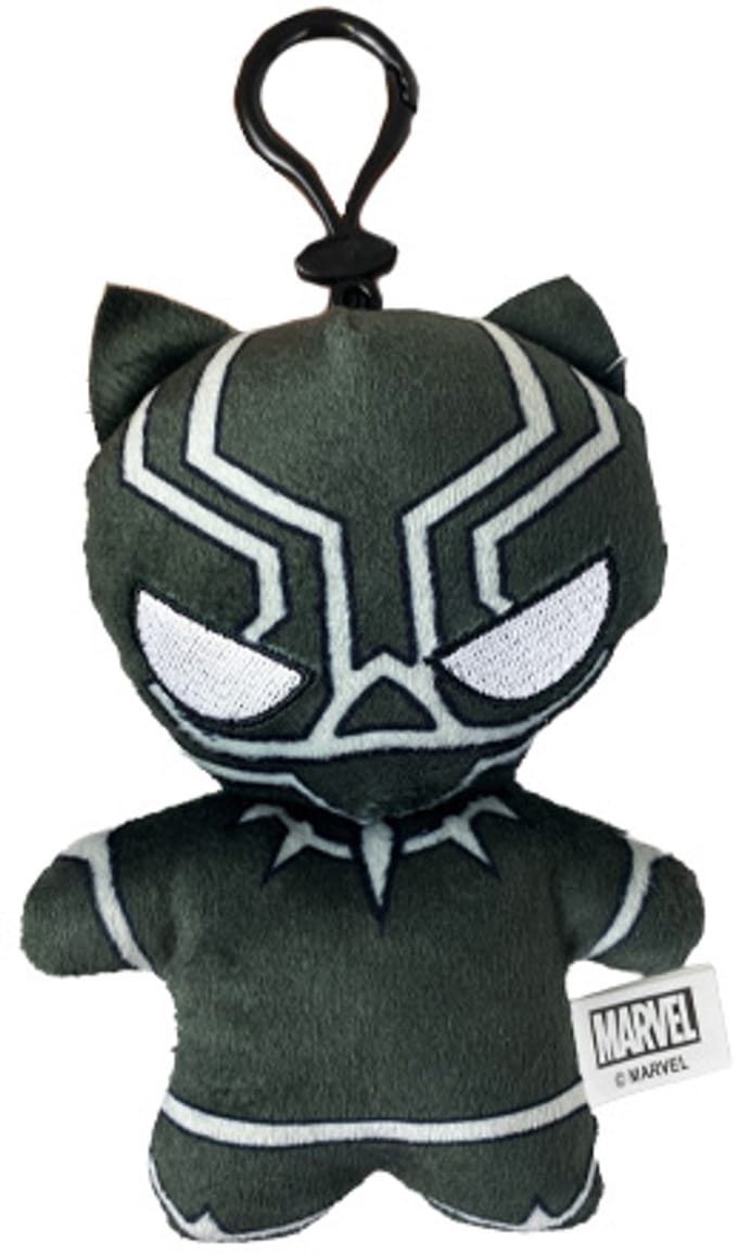 Marvel - Black Panther - Pluche sleutelhanger - 14 cm