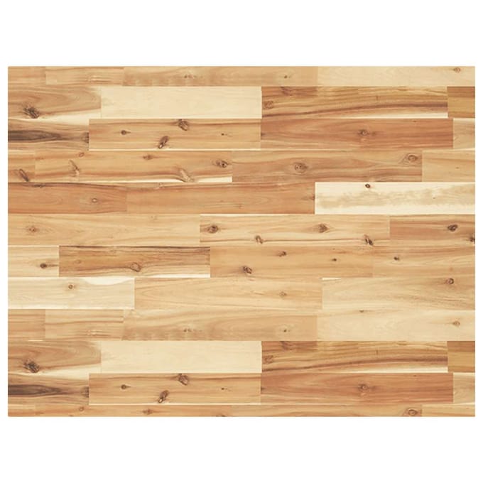vidaXL - Bureaublad - met - olieafwerking - 80x60x4 - cm - massief - acaciahout