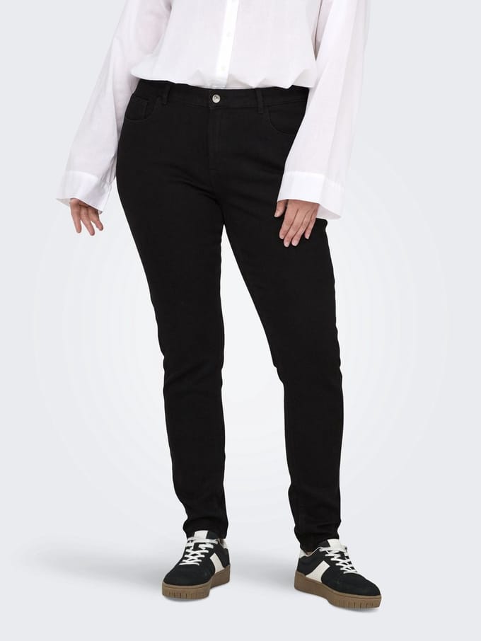 ONLY CARMAKOMA - CARBILLY REG SKINNY DNM BOX - Dames - Jeans