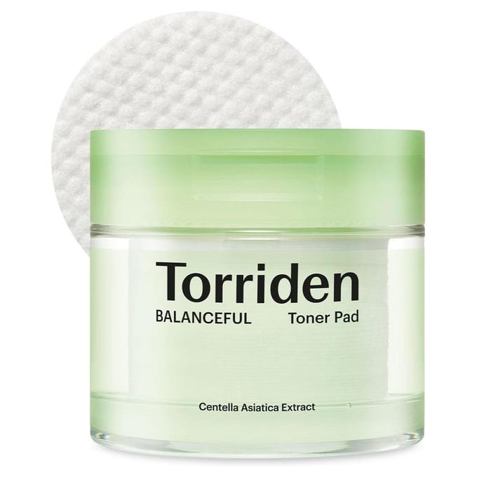 Torriden Balanceful Cica Toner Pad 60 Pads beige