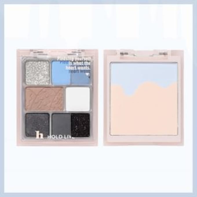 HOLD LIVE - 2 in 1 Eyeshadow & Blusher Palette - H05 #H05 - 7.5g + 8.5g