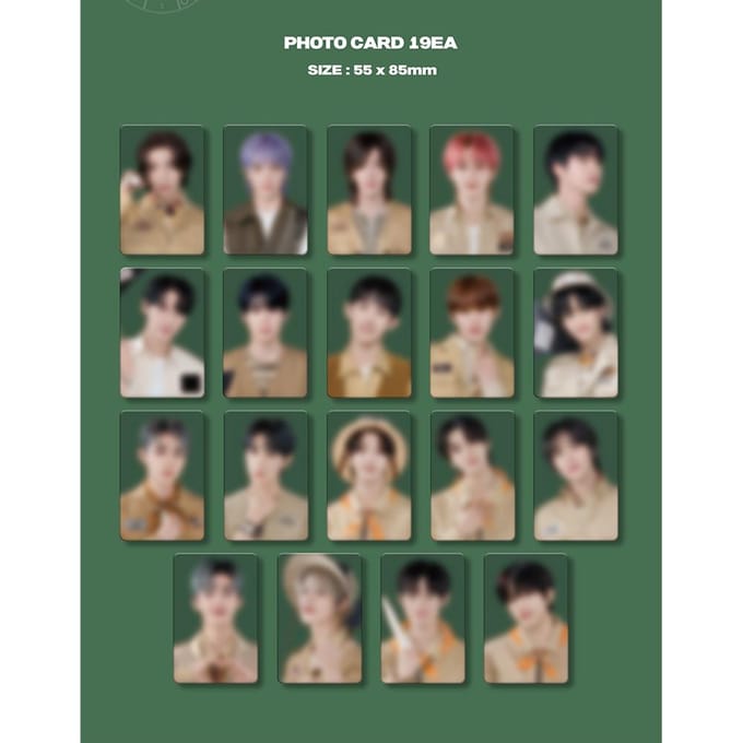 NCT - NCT ZONE Couponkaart EXPLORER ver. gray
