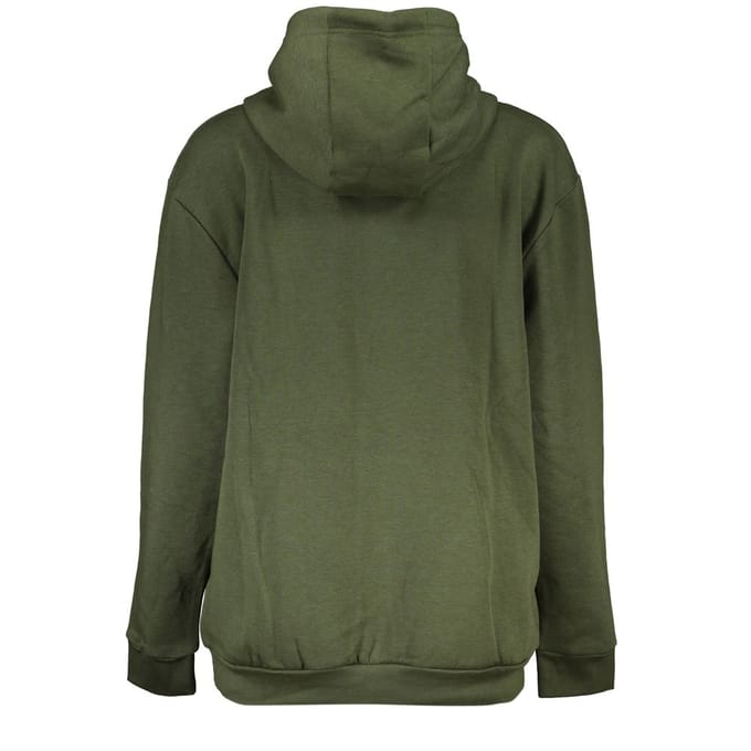 Leopard Hoodie Legergroen