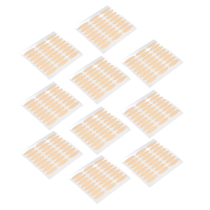 240 Paren Dubbel Ooglid Stickers Zelfklevend Breed Type Ooglid Strips Lift Strips Oog Gereedschap white