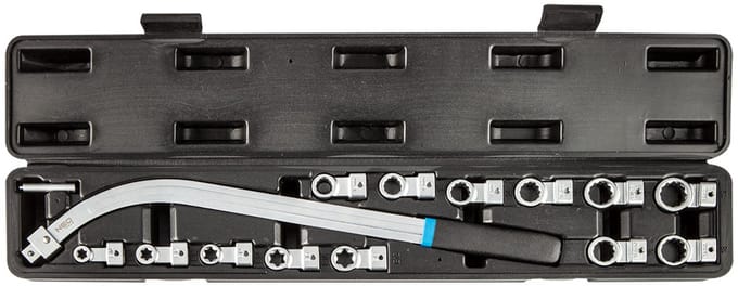 Grupa Topex NEO - Demontagesleutel Set - Verwisselbare Einden - 14 Stuks
